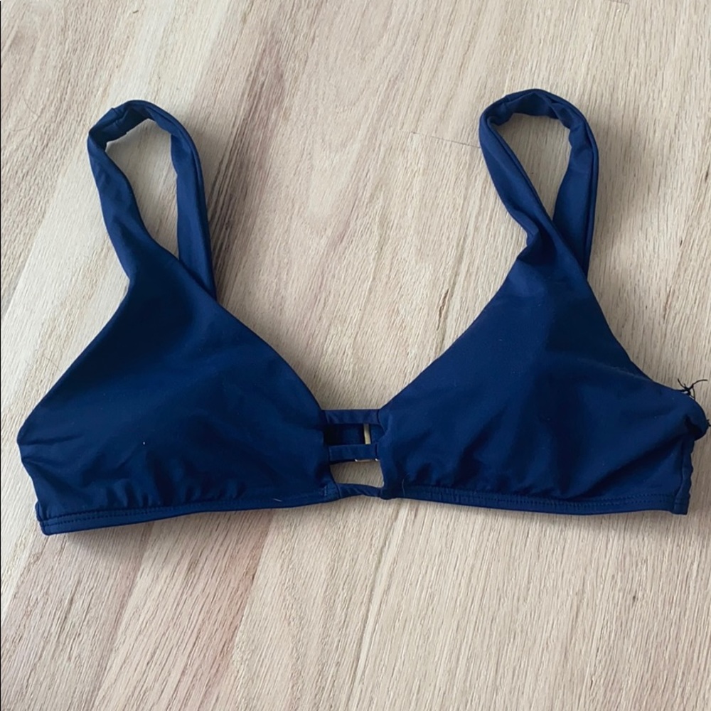 L*space navy blue monroe top